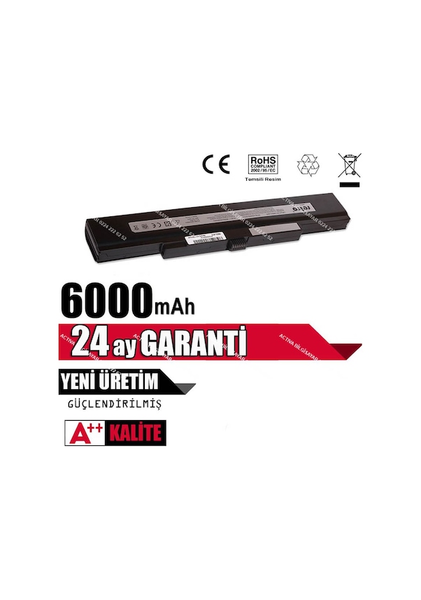 Mt50-3S4400-S4S6 Batarya. Pil Siyah Fiyatları ve Özellikleri