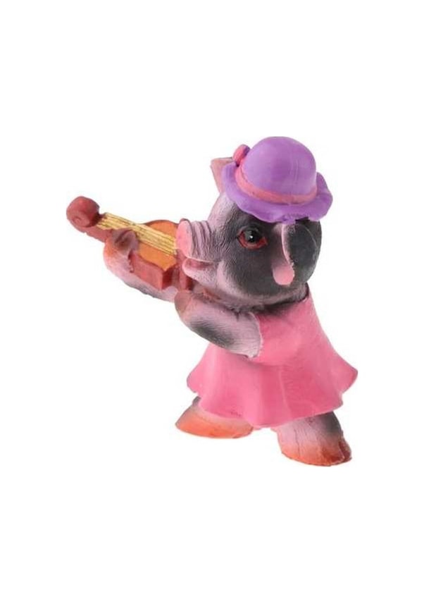 Resim Trendooze Homyl Mini Bonsai Zanaat Bahçe Keman-b-çal Ev Oyuncak 