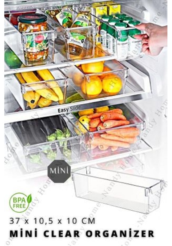 Mini Tall Clear Buzdolabı & Dolap İçi Düzenleyici Organizer Fiyatları ...