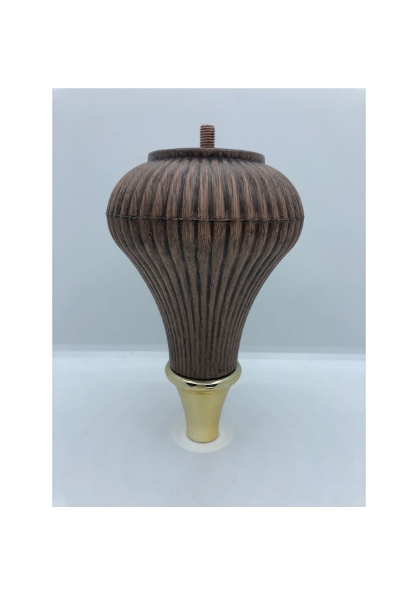 Karakoçaksesuar Plastik 17 Cm , M8 Vidalı Koltuk,Baza, Mobilya Ayağı (4