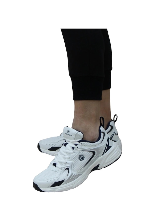 Resim Hammer Jack Songa Beyaz Laci Unisex 530 Mod Sneaker Spor Ayakkabı 23144 Beyaz - Lacivert 