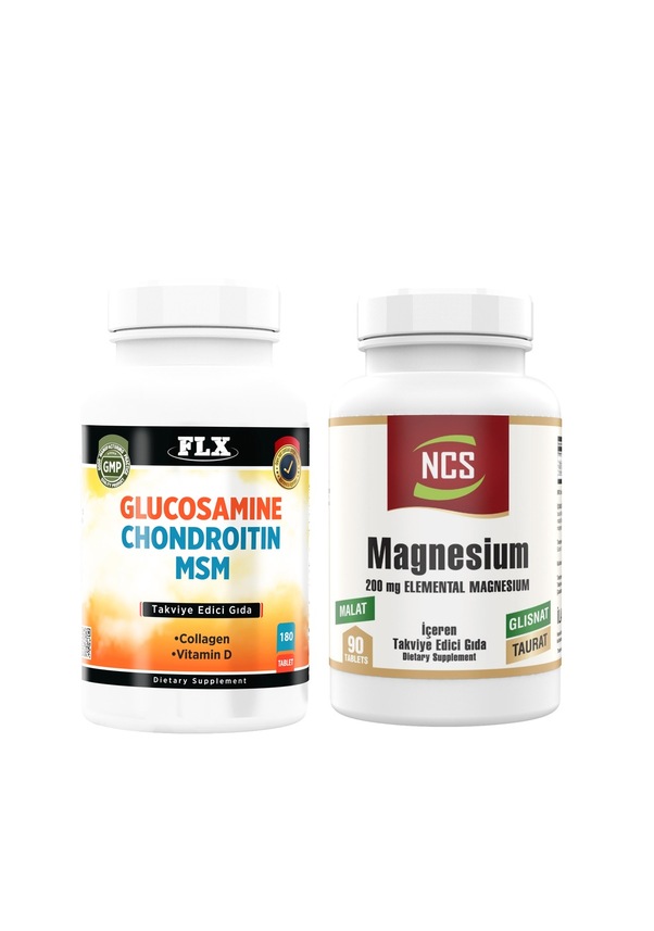 Glucosamine Chondroitin Msm 180 Tablet Magnesium 90 Tablet Fiyatları ve