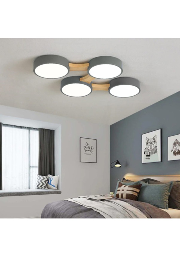 Simaavize Minimalist Modern Led 4’Lü Avize