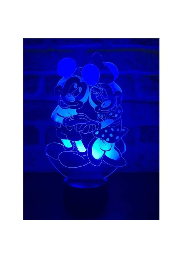 mickey and minnie lamp