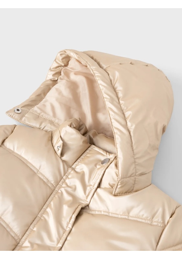 Resim Name It Nmfmaggy Unisex Çocuk Şişme Mont Altın 