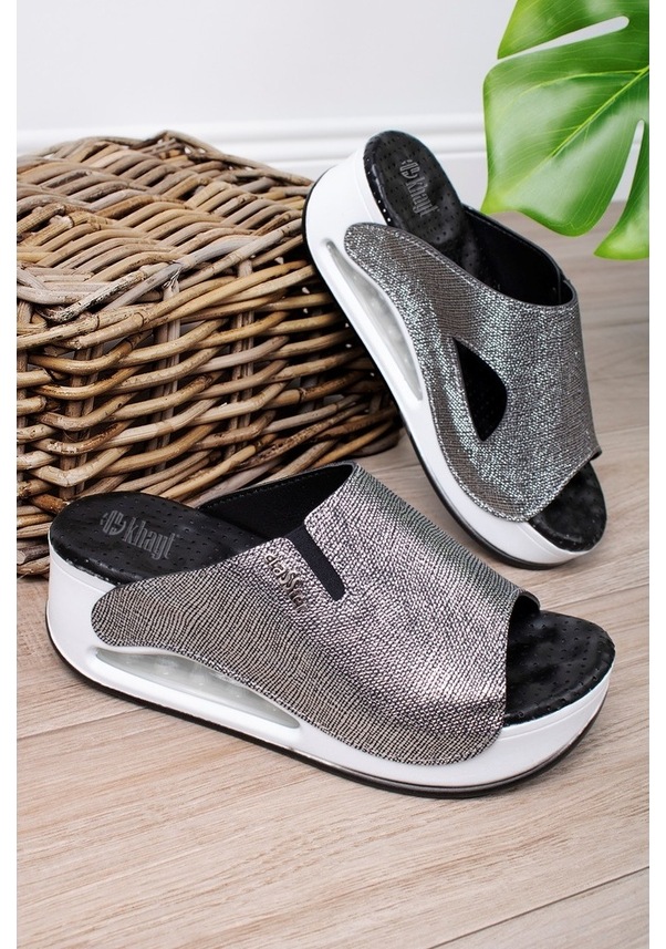 Resim Khayt Lara Anatomik Ortopedik Air Taban Günlük Kadın Terlik (489303490) 