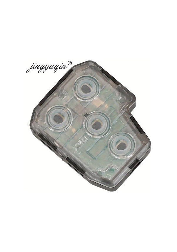 Resim Meridiangoods No Chip 4 Buttons Jingyuqin Hyq12bdp 314mhz H Chip Anahtarlık Uzaktan Kumara Toyota Tacoma Rav4 Kluger Highlander 89070 42880 04020 