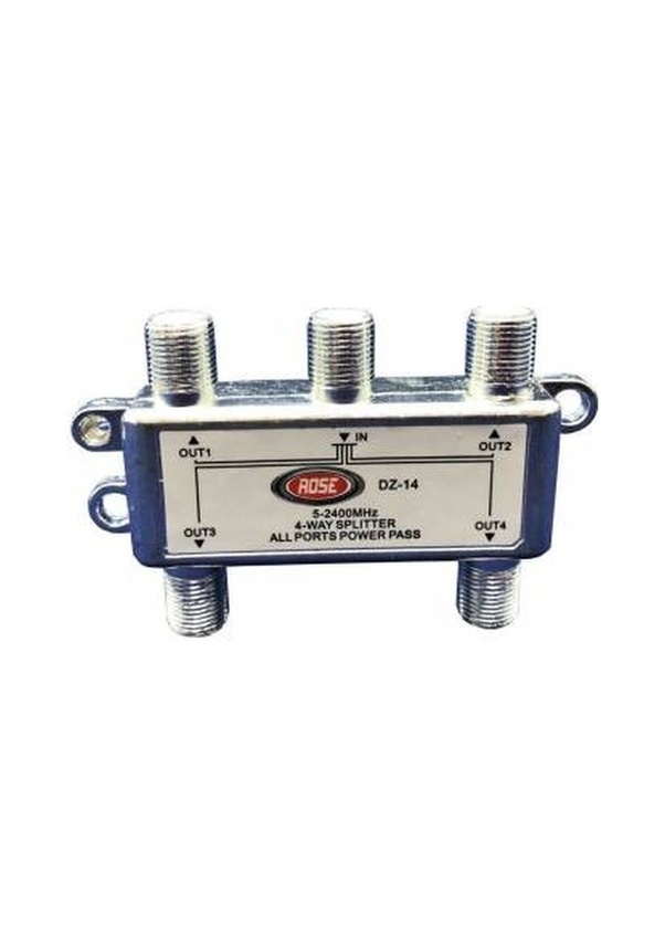 Resim 4'lü Dağıtıcı Splitter Anten Dağıtıcısı 