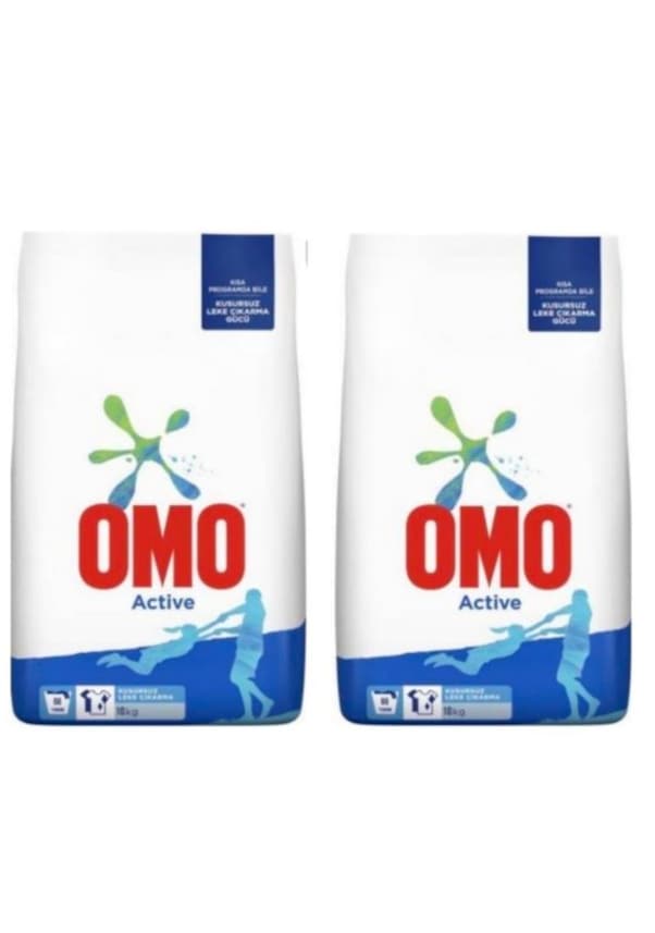 saman Görmek Boğaz tanga  Omo Active Toz Çamaşır Deterjanı 2 x 10 KG Fiyatları ve Özellikleri