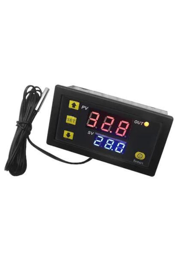 Elektronikport-W3230 220V Ac Dijital Sıcaklık Kontrol Cihazı Led Ekran ...