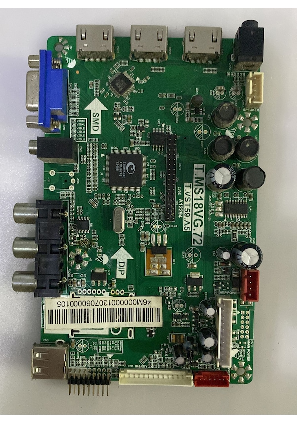 T.MS18VG.72 T.VST59.A5 Nordmende Uyumlu LE116N8FM ANAKART MAİNBOARD ...