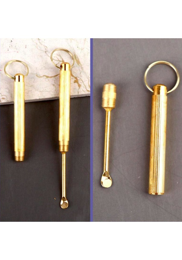 Resim Omeniv Minyon Tasarım Pipo Kaşığı Boyutlara Dikkat 