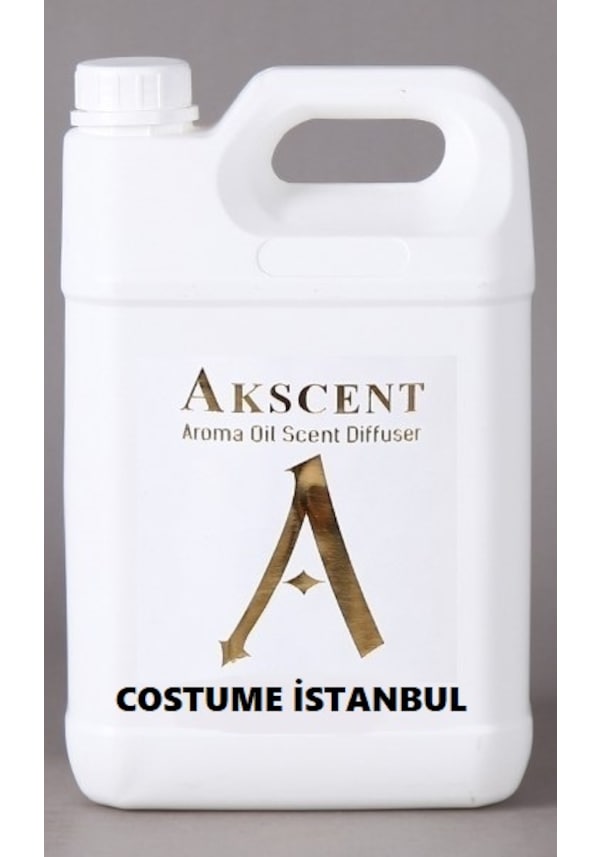 Akscent Tüm Koku Makinelerine Uyumlu Kartuş Esansı Costume İstanbul 5 L