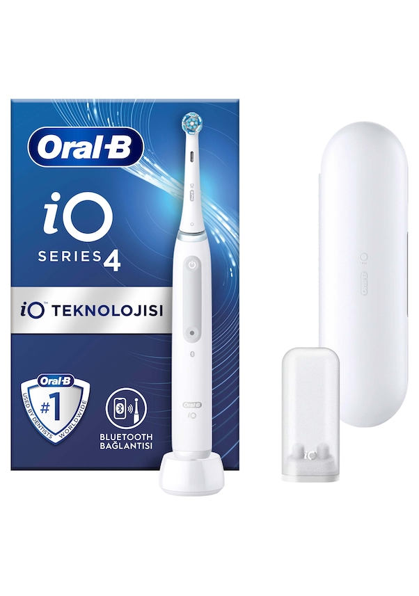 Oral-B iO 4 Şarjlı Diş Fırçası Beyaz