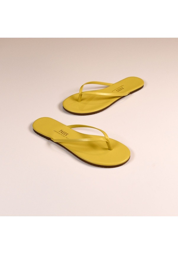 Resim Kadın Sarı Parmak Arası Terlik Sarı 