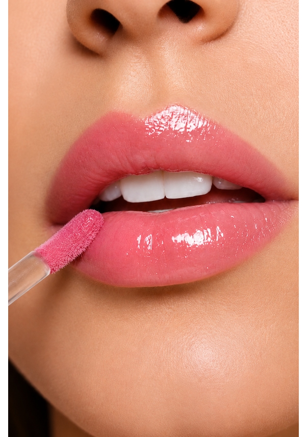 Resim Dolgunlaştırıcı Dudak Parlatıcısı / Zencefil Ekstresi B3 Vitamini Ve Amino Asit Kompleksi İle Anında Dolgunluk Etkisi / Plump Joy Lip Gloss Pembe 