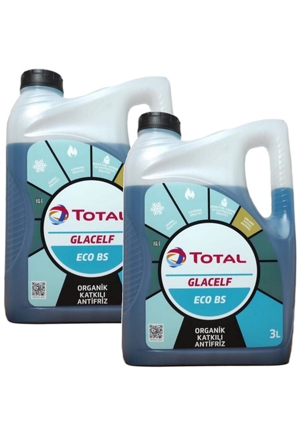 Total Glacelf Eco Bs Antifriz Mavi 3 L x 2 Fiyatları ve Özellikleri