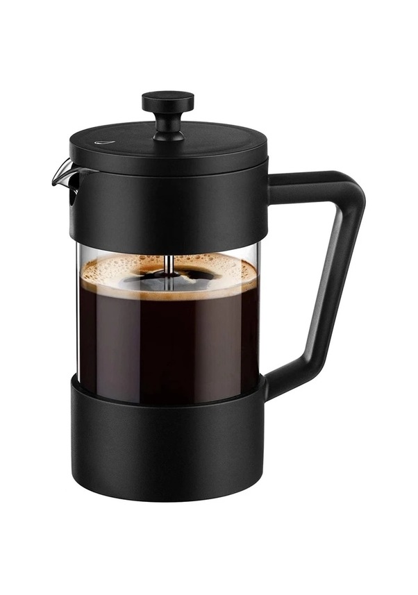 French Press Kahve Ve Çay Makinesi 1000ml, Kalınlaştırılmış Borosilikat