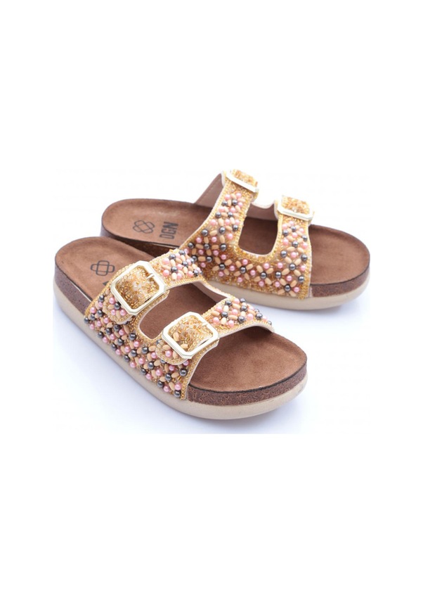 Resim Dgn 20066-006 Kadin Terlik Bronz 