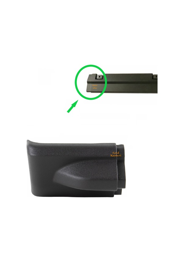 Resim Ford Transit Pikap Alt Marşbiyel Ek Plastiği Ucu Sol 2014--2022 