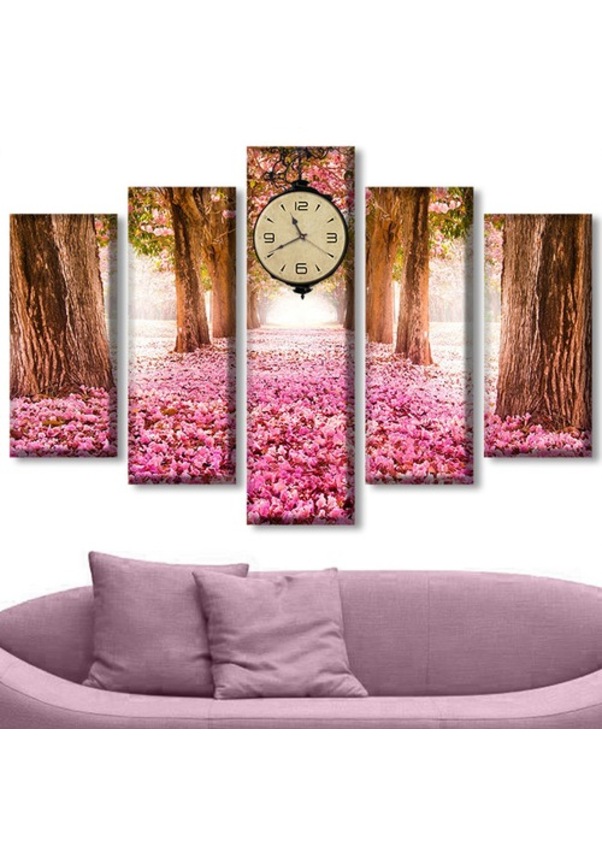 Pembe Tablo Saatli Kanvas Tablo Duvar Tabloları Fiyatları ve Pembe Tablo Saatli Kanvas Tablo Duvar Tabloları Fiyatları ve