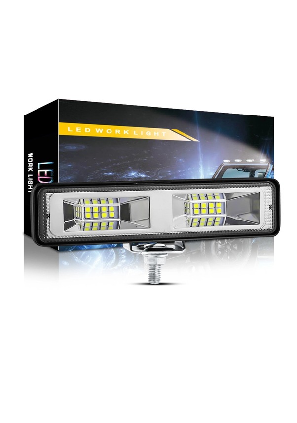 Dc 10-30V 16 Led Off Road Projektör Spot Lambası 48W Flood Işık