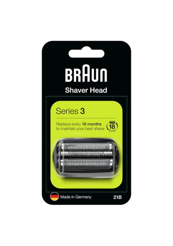 Braun Series 3 21B Tıraş Makinesi Yedek Başlığı - Siyah