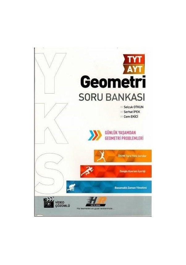 Hız Ve Renk Tyt Ayt Geometri Soru Bankası Fiyatları Ve Özellikleri