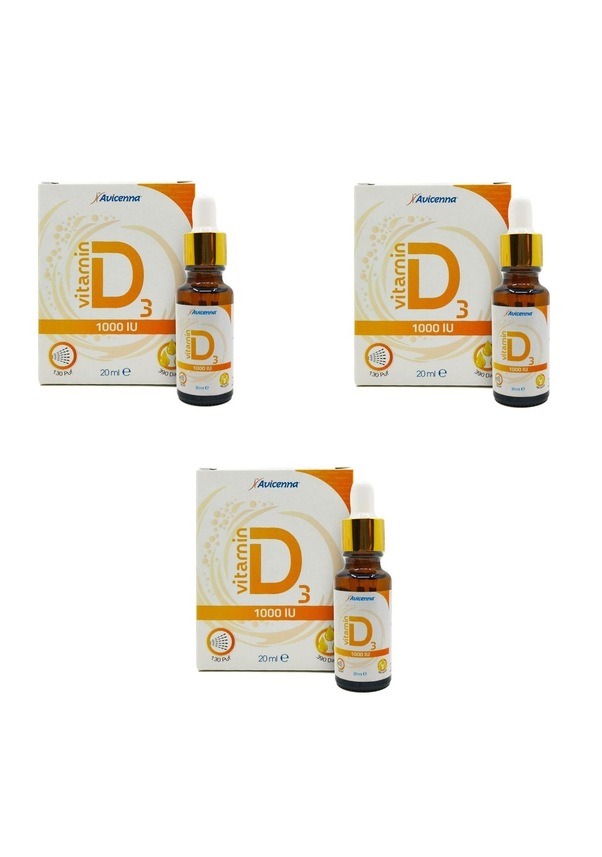 Avicenna Vitamin D3 1000 Iu Damla Sprey 3 x 20 ML Fiyatları ve Özellikleri