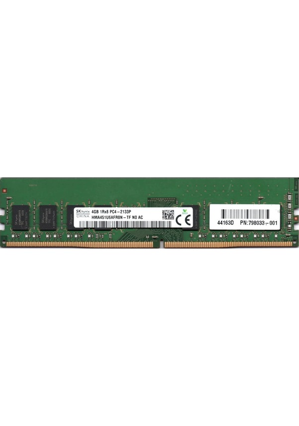 Barrette RAM DDR4 4 Go - Hynix, PC4-2133P, CL15, 288-pin - Occasion Fonctionnelle