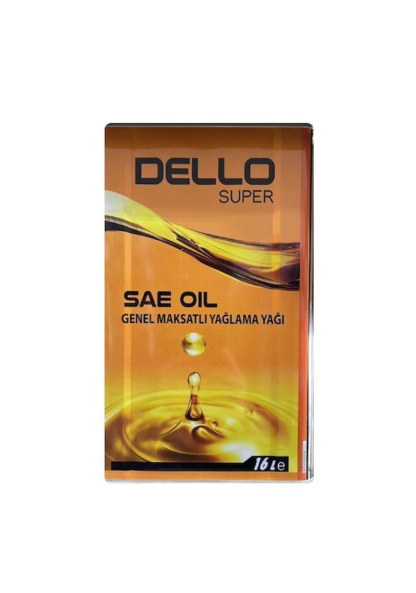 Dello Super SAE 30 Numara Genel Maksatlı Yağ 16 L
