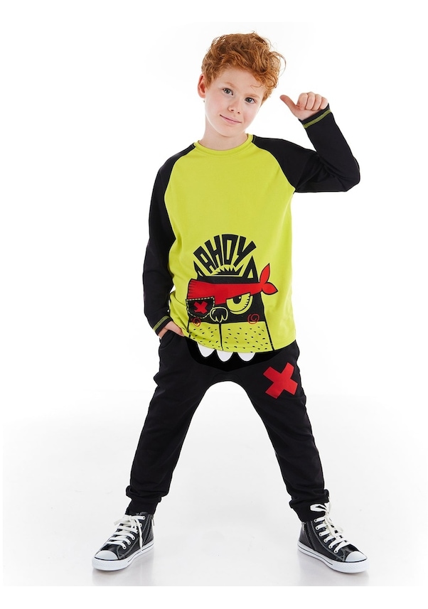 Denokids Ahoy Erkek Çocuk Pantolon Takım