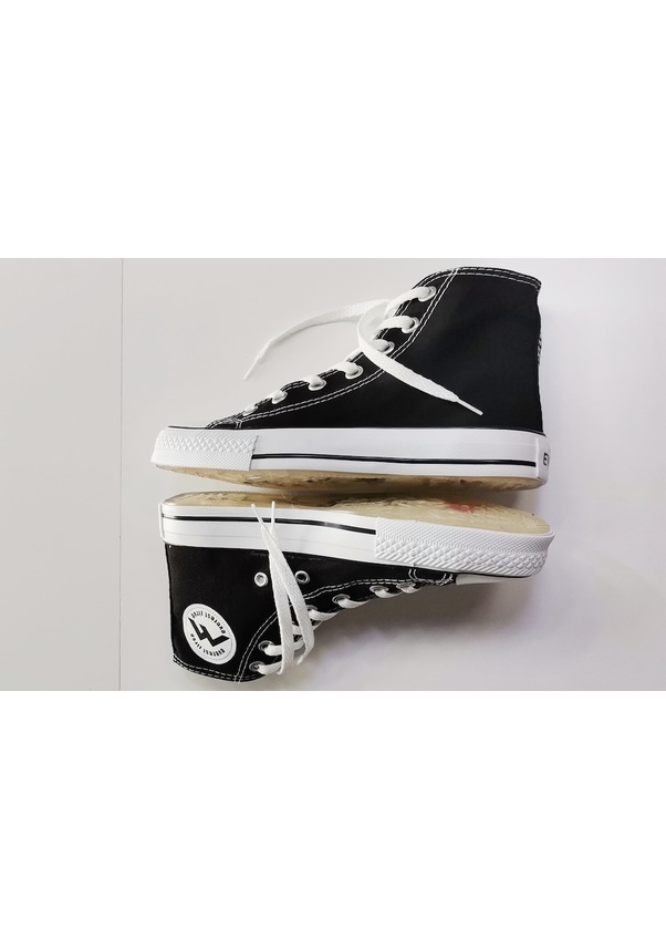 Resim Everest Bilek Boy Convers All Star Şeffaf Taban Spor Ayakkabı 