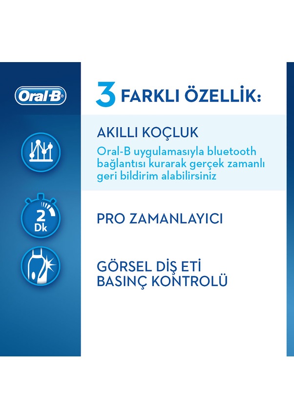 Oral-B Smart 4 4000 Black Edition Elektrikli Diş Fırçası NQ7794