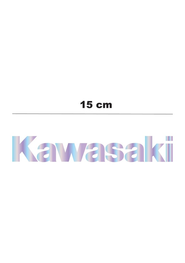 Hologram 15cm Kawasaki Sticker Etiket Modeli Fiyatları ve Özellikleri