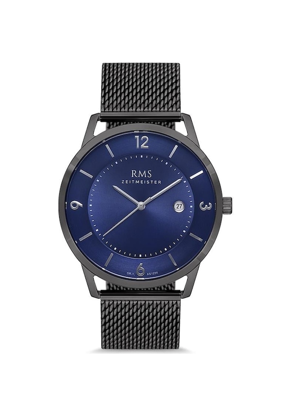 Resim Rms Zeitmeister Gr.1.ag1294.04 Takvimli Erkek Kol Saati-28471 Çok Renkli 