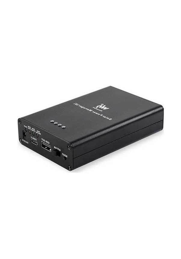 Treasures Yerleşik 10.000mah Li-po Pil, 6v-24v Güneş Paneli Destekli Gunes Enerjisi Yoneticisi Siyah 85250187