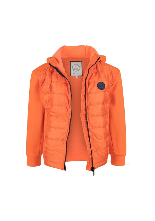 Resim Brz Kids Unisex Çocuk Fermuarlı Cepli Mont-Turuncu 