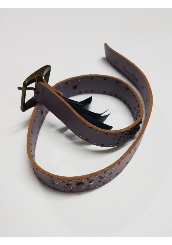 Resim 6102/039 Massimo Dutti Lila Çocuk Deri Kemer Lila 