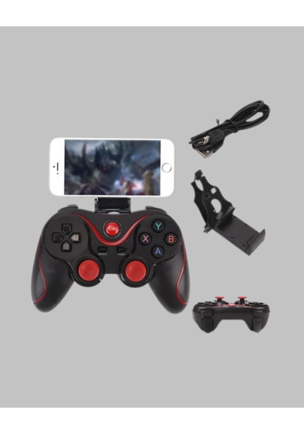 Resim Bluetooth Kablosuz Oyun Kumandası Android, Apple Uyumlu iOS, Pc 