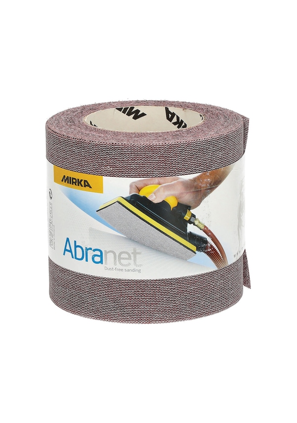 PRONET Abrasive-Net Sanding Cloth Roll - 115mm X 10m - Grit P40 To P320 - Abranet Alternative