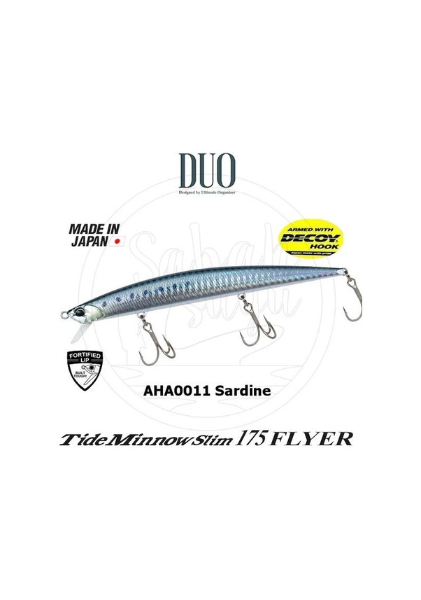 Tide minnow slim 140Flyer / 175Flyer - Jerkbait Duo lancer et traine