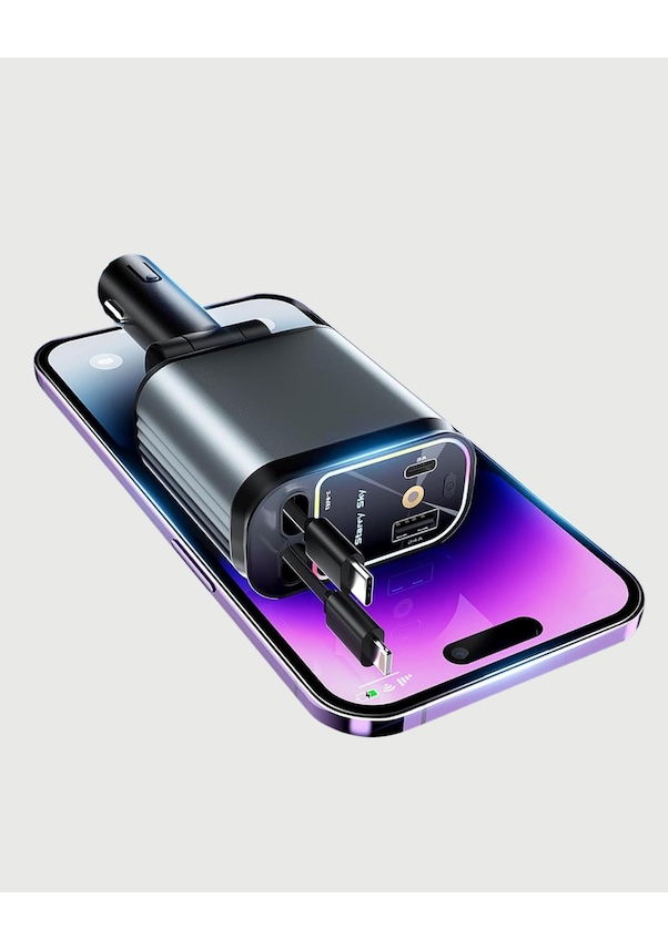 Resim Kia Seat Mazda Mitsubishi Araçlar İçin Çok Fonksiyonlu Araç Şarj Adaptörü 