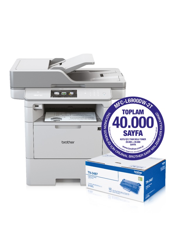 Brother MFCL6900DW2T Wifi Çok Fonksiyonlu Lazer Yazıcı Fiyatları ve