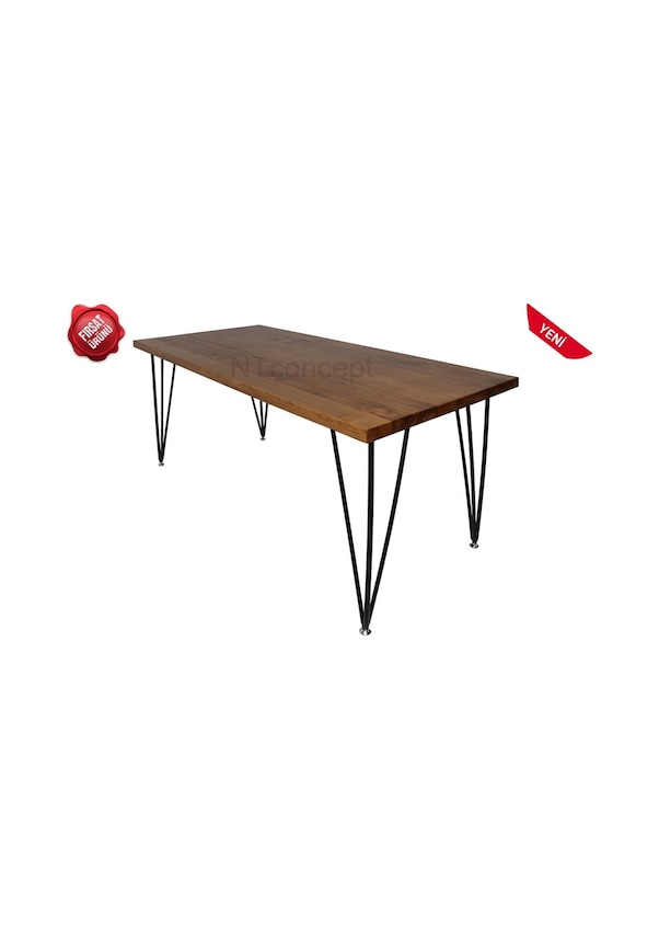 Resim Ntconcept Ntconcept Doğal Ağaç Çalışma Masası 
