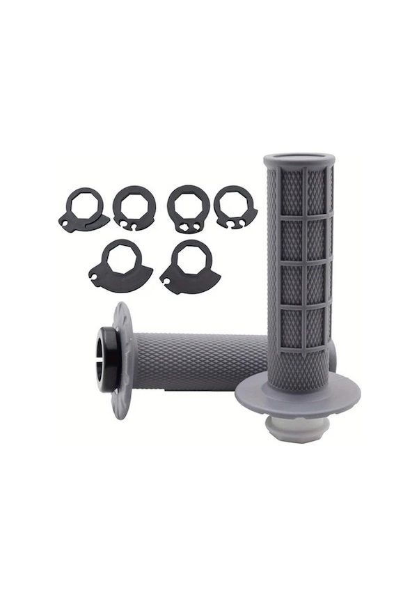 Resim Dashanshop Ktm Crf Sxf Exc 125-500 Yeşil Silikon Hızlı Çıkışlı 7/8" 22mm Off-road Motor Tutma Kolu Seti 