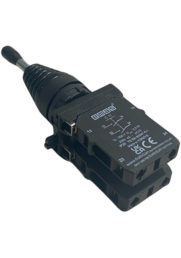 Emas Joystıck Dönüşlü Buton 4 Yönlü yaylı plastik Gövde N11.7841 ...