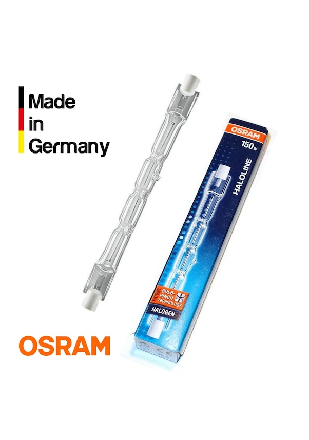 Ampoule OSRAM Blanche Ancienne Pour Projecteur Photo - Neuf, Forme Classique