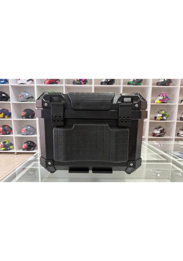 Resim Rexx 45 Litre Abs Motosiklet Arka Çanta - Siyah Tek Renk 