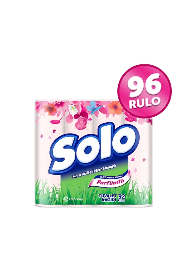 Solo Parfümlü Büyülü Düşler Tuvalet Kağıdı 3 x 32 Rulo
